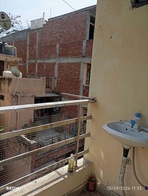Balcony in 1.5 BHK Builder Floor at Savitri Nagar – for Rent