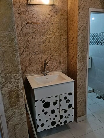 Bathroom in 2 BHK Apartment at Paryavaran Complex – for Rent