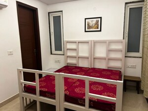 Bedroom in 3 BHK Builder Floor at Vasant Kunj – for Rent