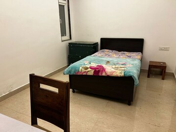 Bedroom in 3 BHK Builder Floor at Vasant Kunj – for Rent