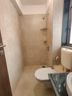Bathroom in 2 BHK Apartment at Runwal Symphony, Santacruz East – for Rent