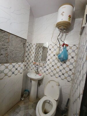 Bathroom in 1 BHK Builder Floor at Nawada – for Rent