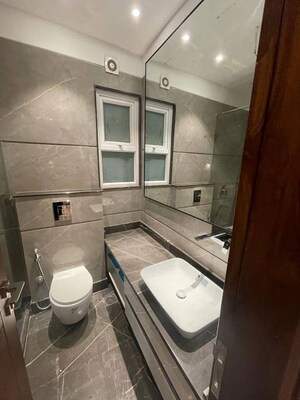 Bathroom in 2 BHK Apartment at Saket – for Rent