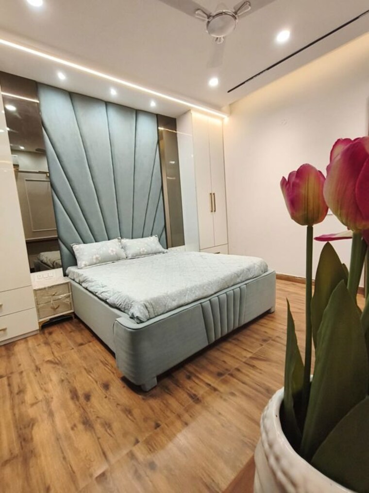 Bedroom, high ground 3 Bedroom 1350 Sq.Ft. Apartment In High Ground Zirakpur 10104047