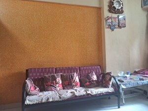 Living Room in 1 BHK Apartment at Kapilavastu CHS, Uthalsar – for Rent