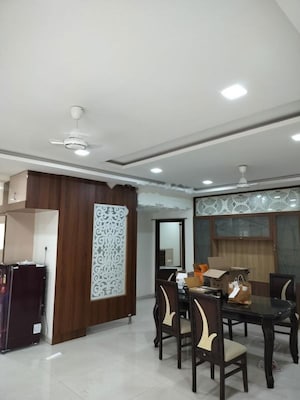 Living Room in 3 BHK Apartment at Nitish Jayabheri Samudayam, Hi Tech City – for Rent