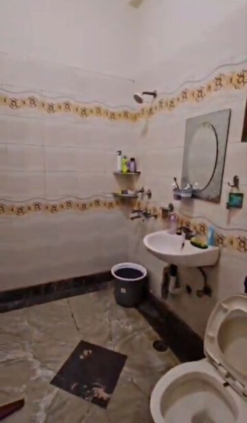 Bathroom in 2 BHK Apartment at Bhasin Apartments, Niti Khand I – for Rent