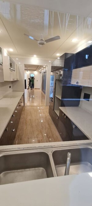 Kitchen in 4 BHK Builder Floor at Parklands, Sector 85 – for Sale
