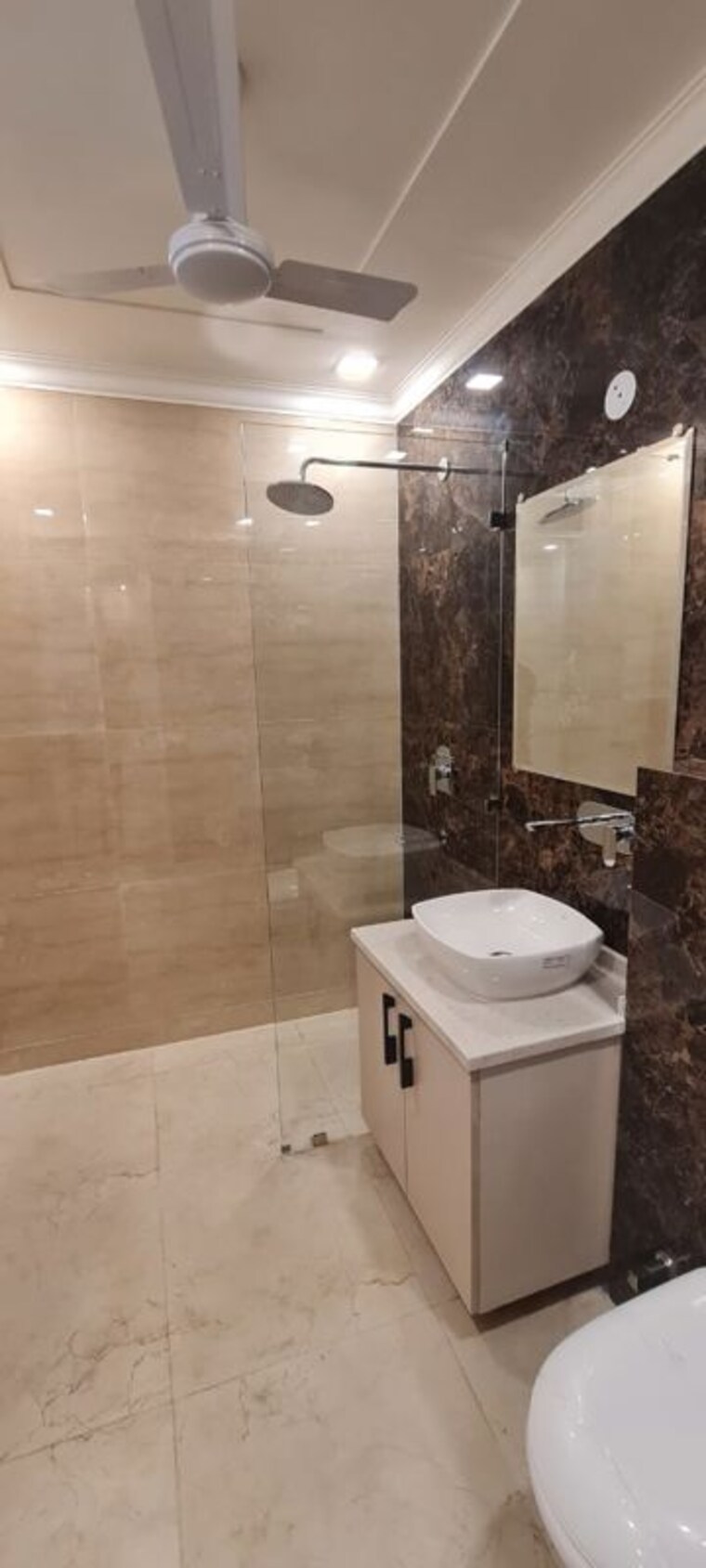 Bathroom, parklands 4 Bedroom 500 Sq.Yd. Builder Floor In Sector 85 Faridabad 10110473