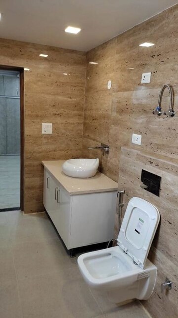 Bathroom in 4 BHK Builder Floor at Parklands, Sector 85 – for Sale