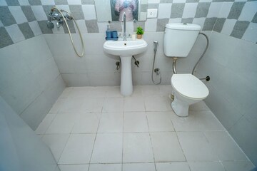 Bathroom in 2 BHK Apartment at Gaur City 2 - 14th Avenue, Sector 16c Greater Noida – for Sale