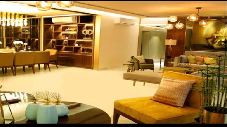 Living Room, elan-the-presidential 4 Bedroom 3075 Sq.Ft. Apartment In Sector 106 Gurgaon 10110540