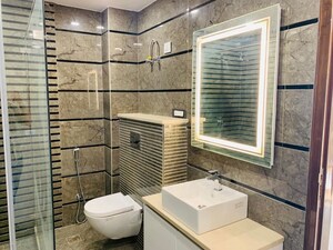 Bathroom in 4 BHK Builder Floor at Parklands, Sector 85 – for Sale