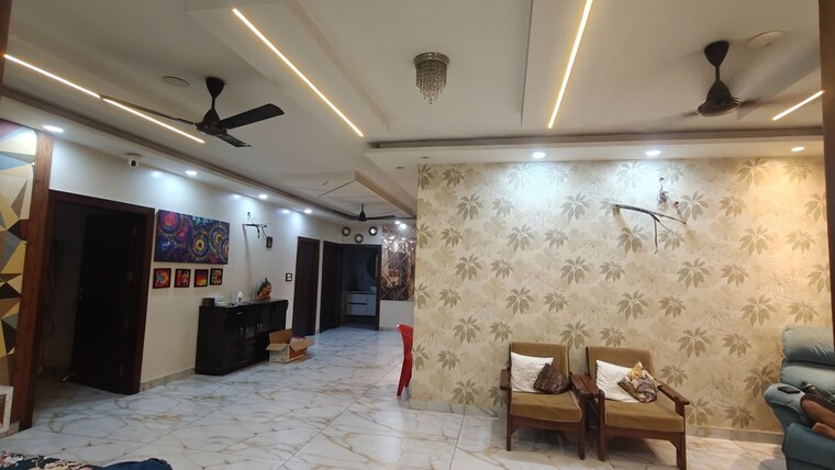 Living Room, puri-vip-floors 4 Bedroom 500 Sq.Yd. Builder Floor In Sector 81 Faridabad 10110568