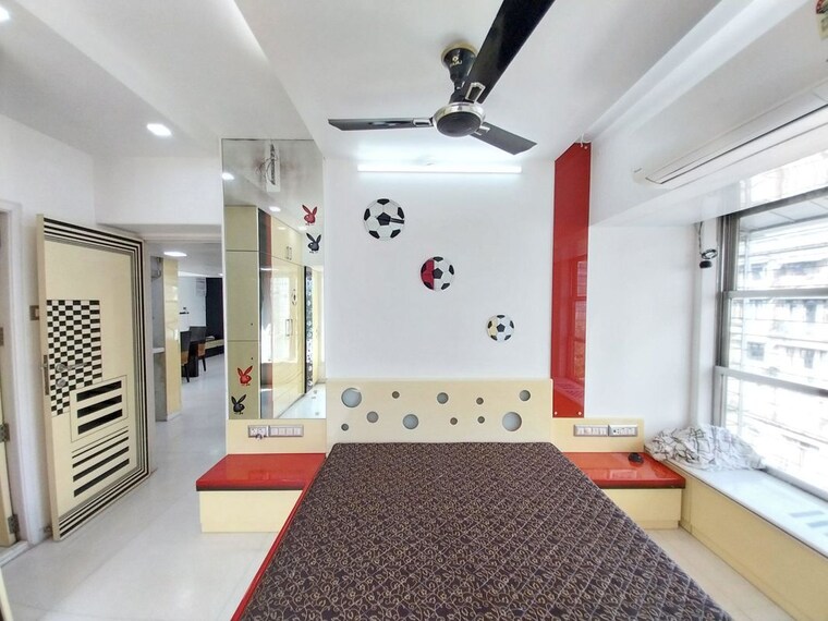 Bedroom, evergreen-chs-malabar-hill 3 Bedroom 2000 Sq.Ft. Apartment In Malabar Hill Mumbai 10110550