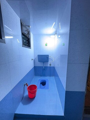 Bathroom in 2 BHK Apartment at Mhada CHS, Vasant Vihar – for Rent