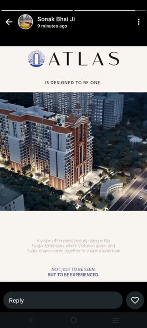 3 BHK Apartment – Exterior View View at T And T Atlas, Raj Nagar Extension - for Sale