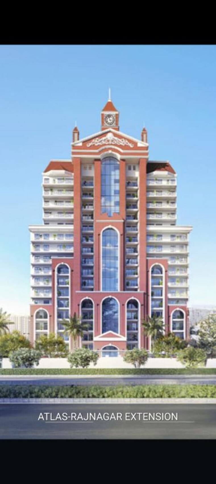 Exterior View, t-and-t-atlas 3 Bedroom 1800 Sq.Ft. Apartment In Raj Nagar Extension Ghaziabad 10110603