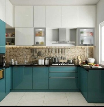 Kitchen in 3 BHK Apartment at DLF The Primus, Sector 82a – for Rent