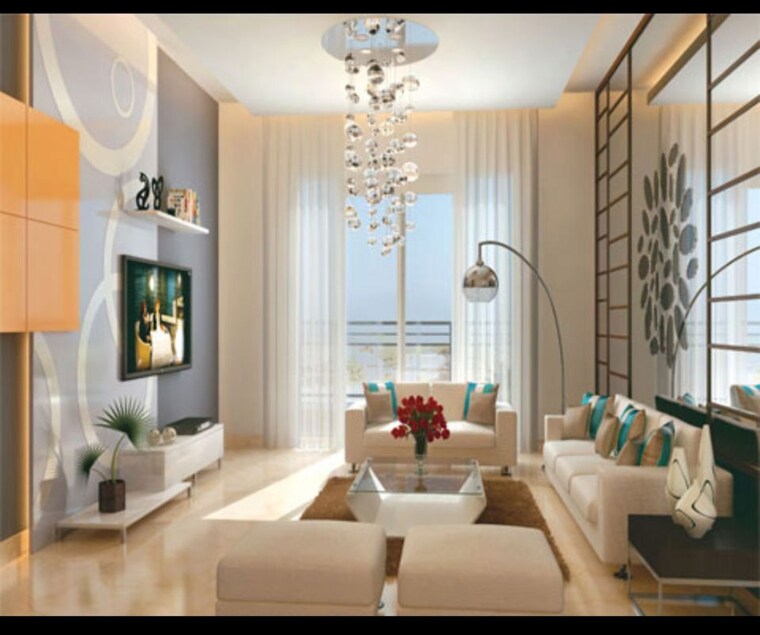 Living Room, dlf-the-primus 3 Bedroom 1799 Sq.Ft. Apartment In Sector 82a Gurgaon 10110660