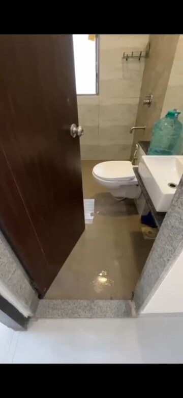 Bathroom in 2 BHK Apartment at Ani Anu Sri Balaji Enclave, Malad West – for Rent