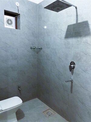 Bathroom in 4 BHK Builder Floor at Sector 4 – for Rent