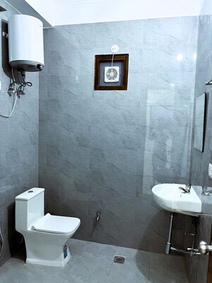 Bathroom in 4 BHK Builder Floor at Sector 4 – for Rent