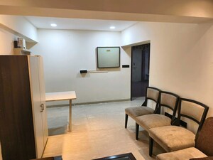 Living Room in 3 BHK Apartment at Shripal Nagar CHS, Malabar Hill – for Rent