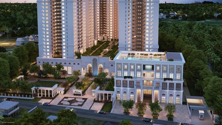 Exterior View, kuttanellur 2 Bedroom 1529 Sq.Ft. Apartment In Kuttanellur Thrissur 10110563