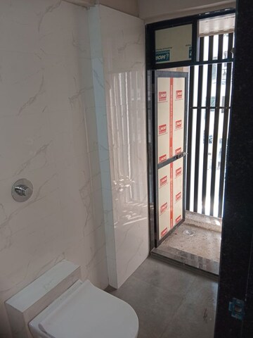 Building Lobby in 2 BHK Apartment at Haware Intelligentia Segment, Ghodbunder Road – for Rent