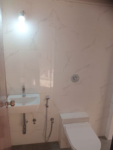 Bathroom in 2 BHK Apartment at Haware Intelligentia Segment, Ghodbunder Road – for Rent