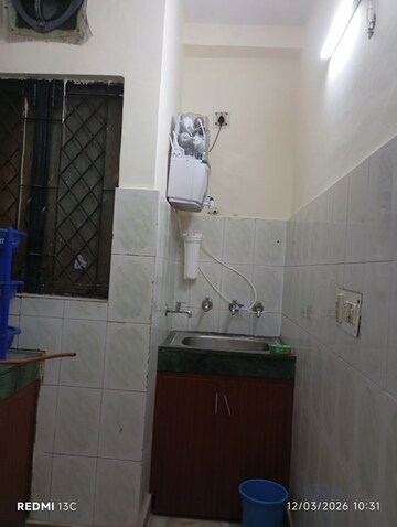 Bathroom in 1 RK Builder Floor at Savitri Nagar – for Rent