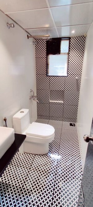 Attached Bathroom in 3 BHK Apartment at Hermes Complex, Sangamvadi – for Rent