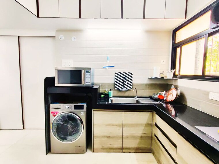 Kitchen, hermes-complex 3 Bedroom 1400 Sq.Ft. Apartment In Sangamvadi Pune 10110736