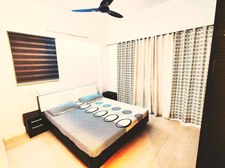 Bedroom, hermes-complex 3 Bedroom 1400 Sq.Ft. Apartment In Sangamvadi Pune 10110736