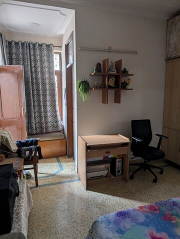 Living Room in 3 BHK Builder Floor at New Rajinder Nagar – for Rent