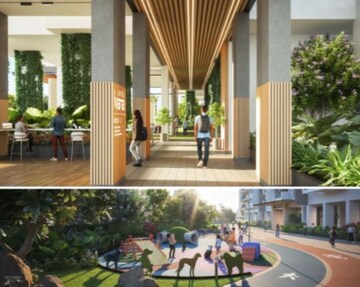 Balcony in 3 BHK Apartment at Anvita Ivana, Kollur – for Sale