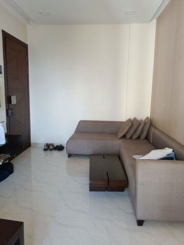 Living Room in 2 BHK Apartment at JP Unity Tower, Lower Parel – for Rent
