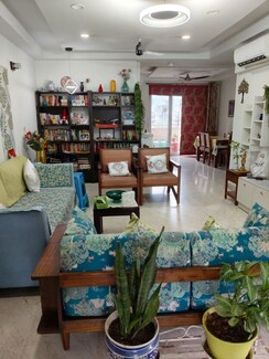 4 BHK + Servant Room Apartment For Rent in Emaar Palm Terraces Select