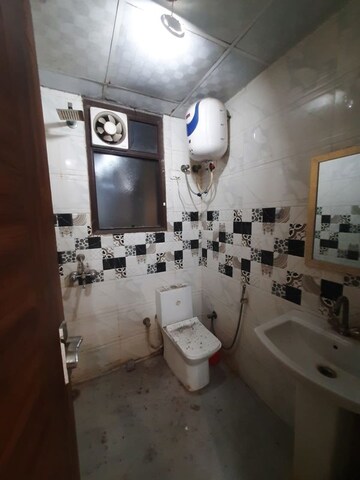 Bathroom in 2 BHK Builder Floor at Chattarpur – for Rent