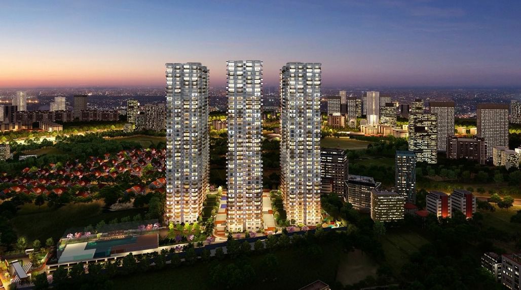 3 BHK + Pooja Room,Study Room,Extra Room 1980 Sq.Ft. Apartment in ASBL Spectra