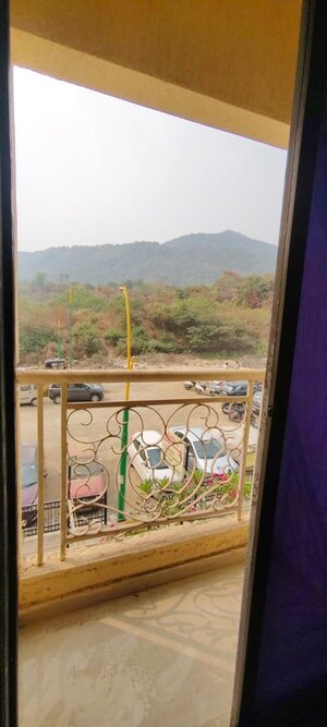Balcony in 2 BHK Apartment at Kalpataru Immensa, Kolshet Road – for Rent