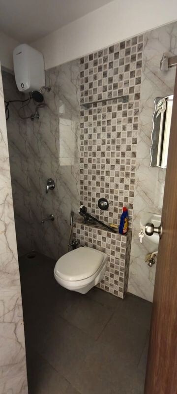 Bathroom in 2 BHK Apartment at Kalpataru Immensa, Kolshet Road – for Rent