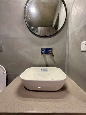 Bathroom in 3 BHK Apartment at Sector 13 Dwarka – for Rent