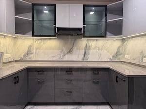 Kitchen in 3 BHK Apartment at Sector 13 Dwarka – for Rent