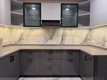 Kitchen in 3 BHK Apartment at Sector 13 Dwarka – for Rent