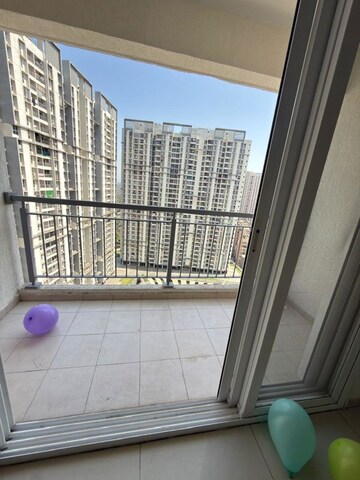Balcony in 2 BHK Apartment at Godrej Emerald, Ghodbunder Road – for Rent