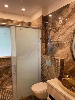 Bathroom in 4 BHK Builder Floor at Parklands, Sector 85 – for Sale