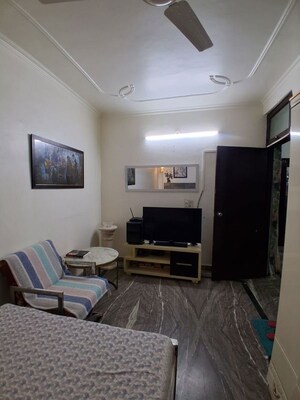 Living Room in 2 BHK Builder Floor at Rajpur Khurd Extension – for Rent