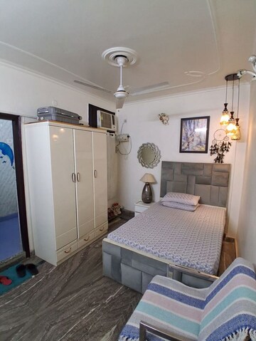 Bedroom in 2 BHK Builder Floor at Rajpur Khurd Extension – for Rent